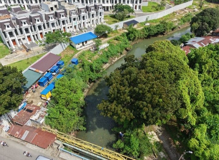 BWS Sumut dan Deli Serdang Diminta Tindak Bangunan Liar di DAS Sungai Deli  Labuhan Deli