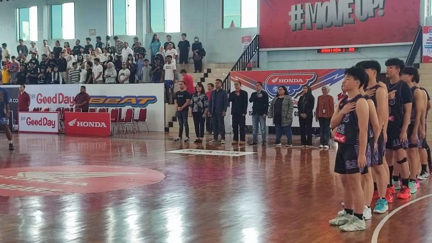 Kobarkan Semangat  Sportifitas, Pembukaan Honda DBL 2025 North Sumatera Sukses Digelar