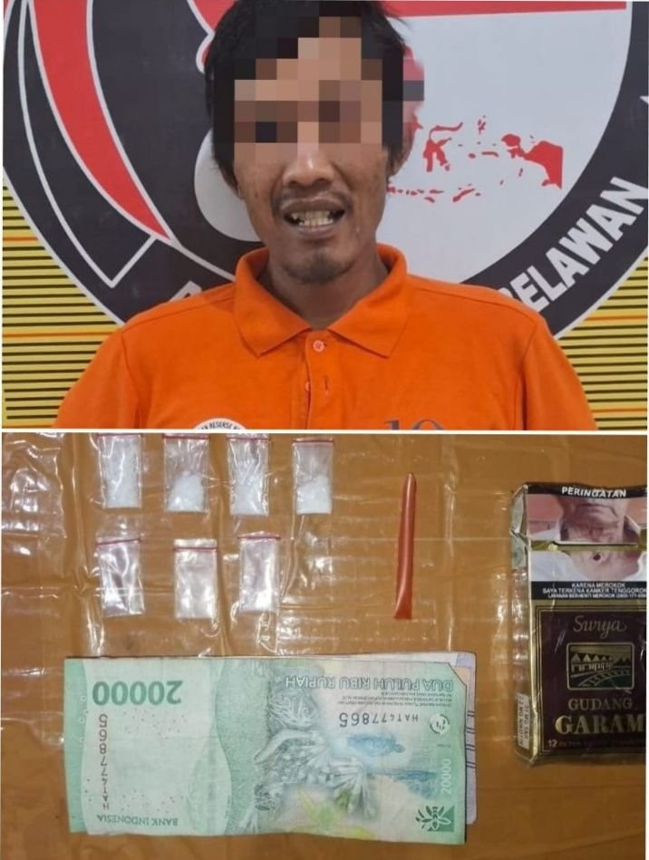 Edy Residivis Pengedar Narkoba di Marelan Kembali Gol