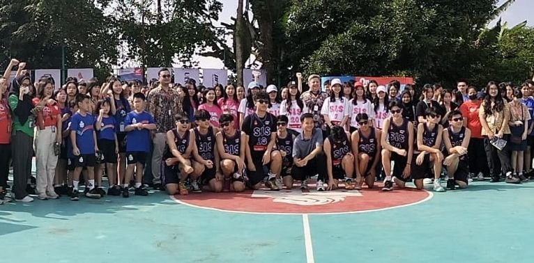 Roadshow Honda DBL 2025 di SMA Singapore Intercultural School Medan Berlangsung Meriah