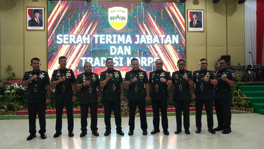 Pangdam I/BB Pimpin Serah Terima Jabatan Kasdam dan Pejabat Utama Kodam I/BB
