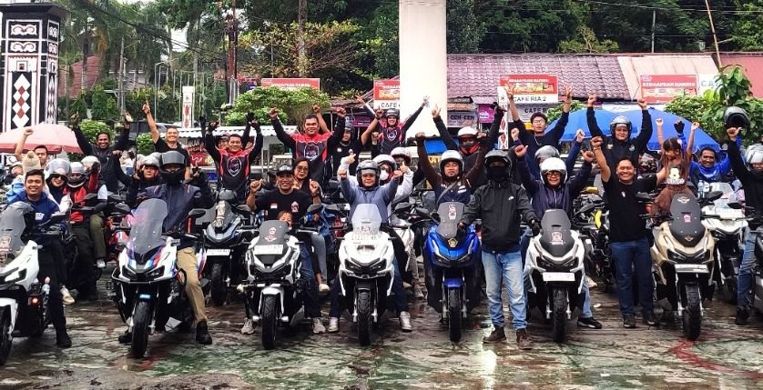 Perkuat Eksistensi, Fun Touring Sukses Meriahkan Deklarasi HAI chapter Siantar