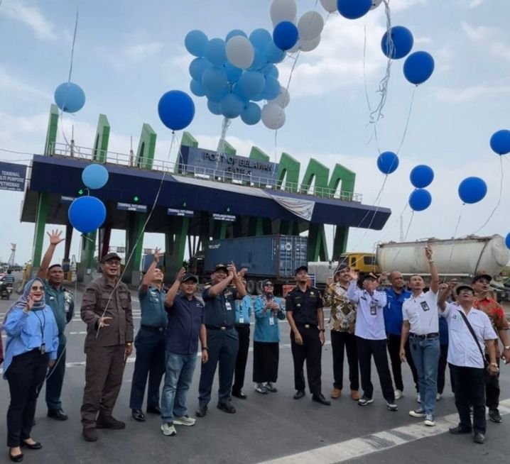 Pelindo Operasikan Gate 3 Belawan dengan Sistem Autogate