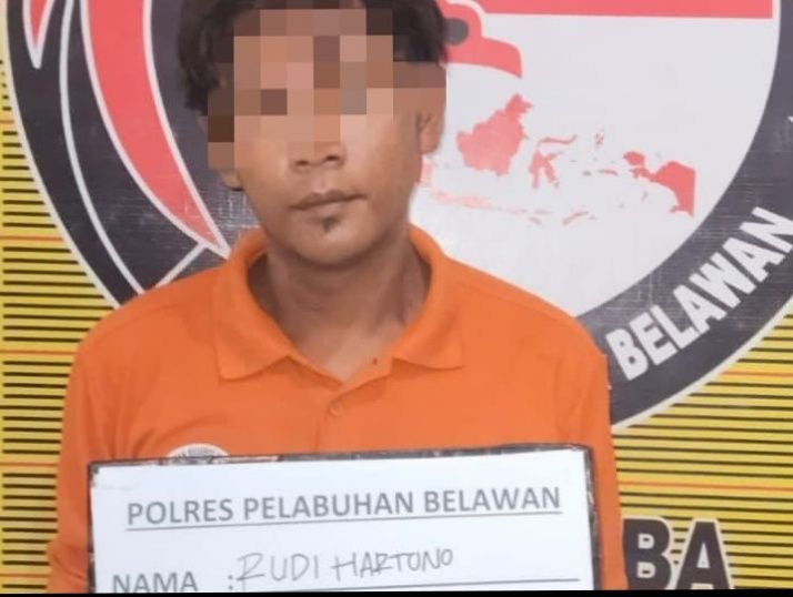 Rudi Pengedar Narkoba di Jalan Veteran Pasar 10 Ditangkap Polisi