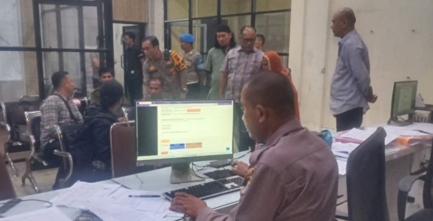Ada Apa...? Tengah Malam Kapolrestabes Medan Sidak SPKT