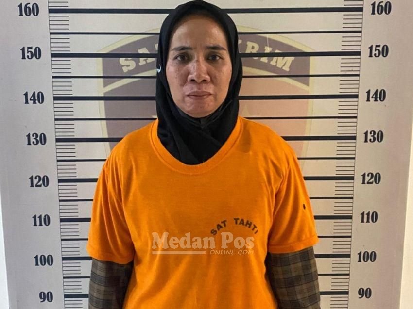 Bukan Dibebaskan, Polrestabes Medan Tangguhkan Penahanan Juariah Istri Otak Pelaku Pembunuhan, Ini Alasannya