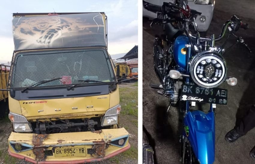 Lakalantas Maut di Jalinsum Batu Bara, 2 Pemuda Tewas