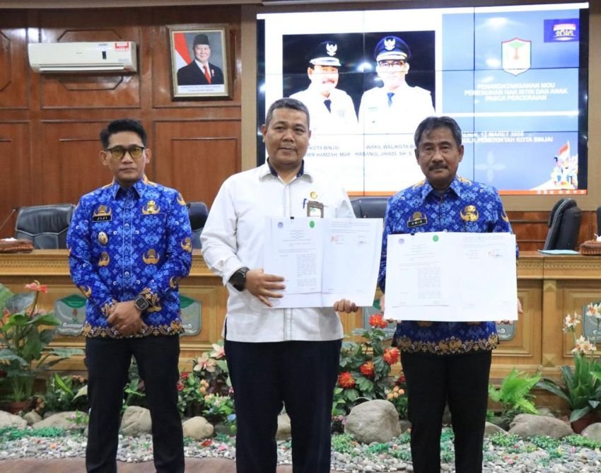 Pemko Binjai Bersama PA Kota Binjai Laksanakan Penandatanganan Kerjasama