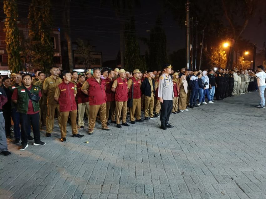 Apel Patroli Gabungan Tiga Pilar Satgas Anti Tawuran
