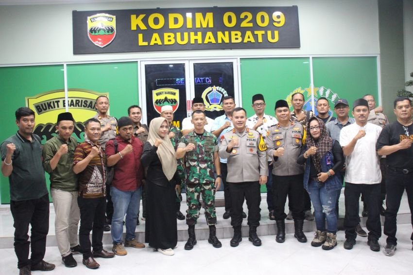 Kodim 0209/LB Gelar Ramadhan Sinergi TNI-Polri dan Insan Pers
