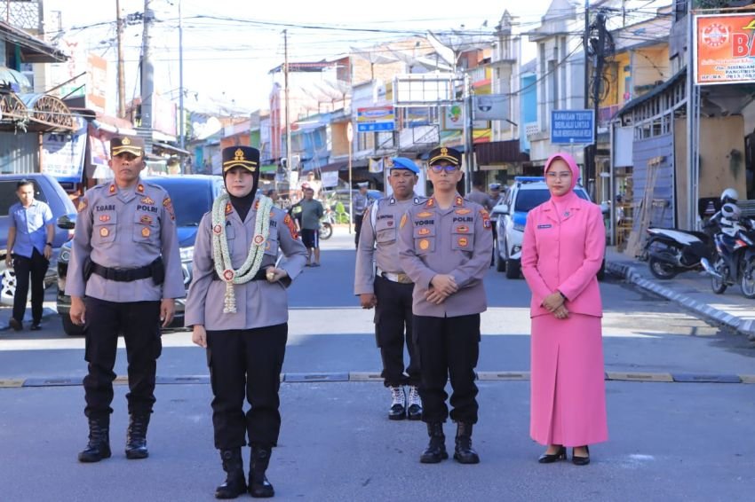 AKBP Rina Frillya Pengganti AKBP Yogie Hardiman Kapolres Samosir