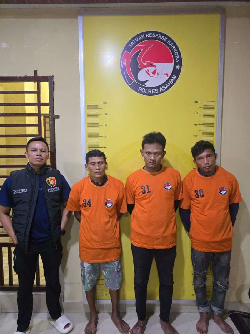 Kanit Reskrim Ipda.Kameda Sikat Geng Sabu-sabu Jati Sari Tinggi Raja