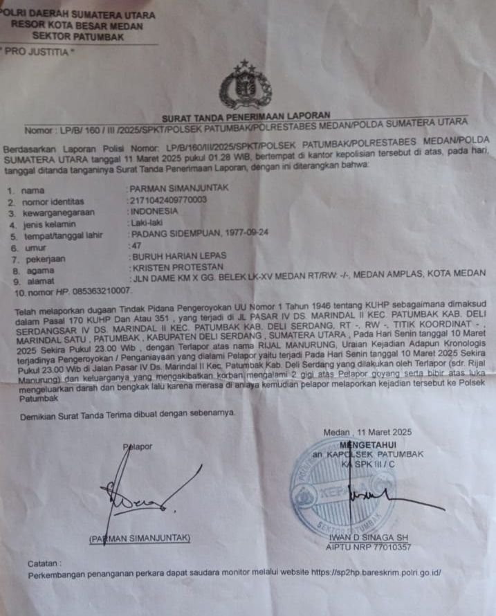 Empat Laporan Pengaduan Tak Jalan, LSM Pakar Akan Gelar Aksi Besar-Besaran di Polda Sumut dan Polsek Patumbak