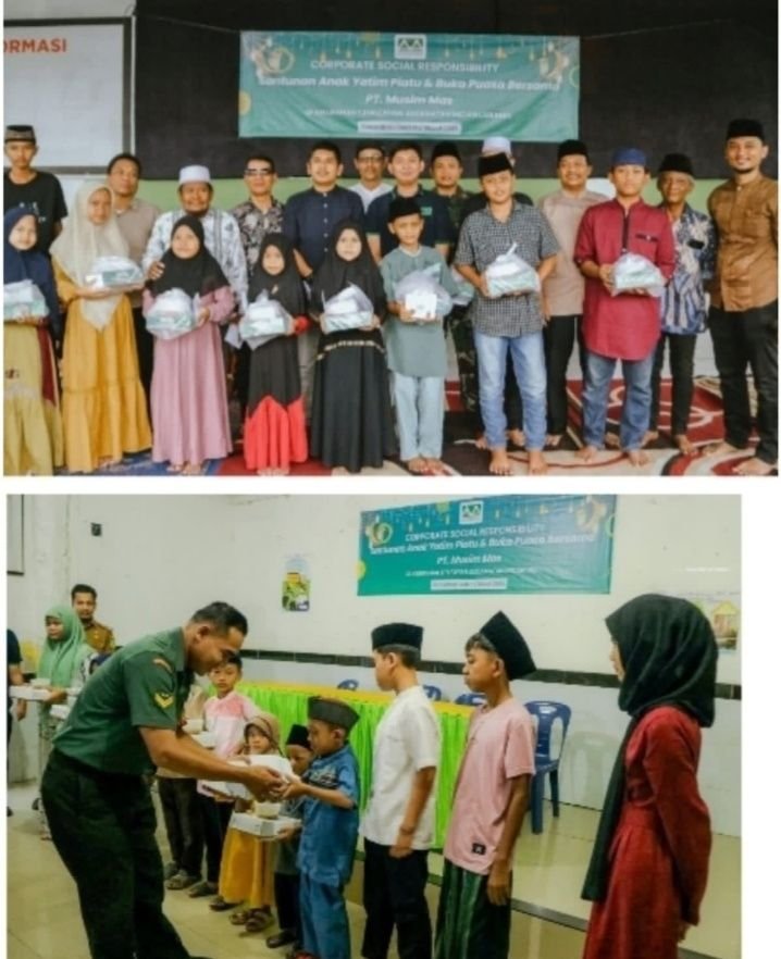 Safari Ramadhan,  Musim Mas Group Santuni Ratusan Anak Yatim dan Bagikan Ribuan Bingkisan Lebaran
