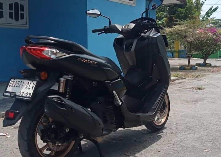 NMax Rasmini Raib, Parkir Depan Warung Dusun 3 Desa Sei Rotan