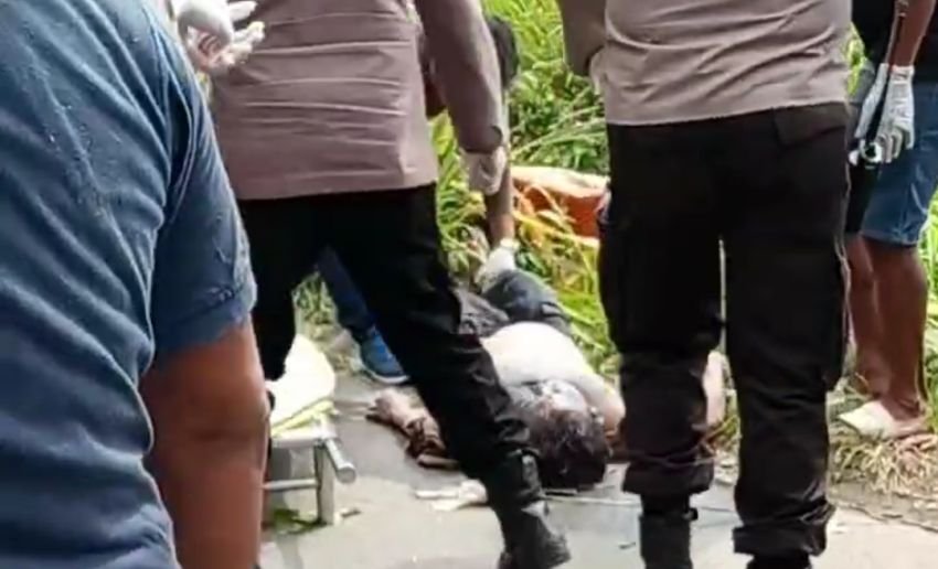 Jasad Pria Ditemukan Tergeletak di Deli Serdang, Diduga Maling yang Tewas Dimassa