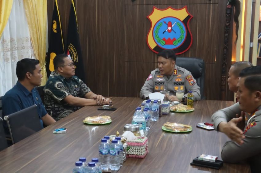 Kapolres Simalungun Terima Kunjungan Silaturahmi & Audiensi Kalapas Klas IIA Pematangsiantar