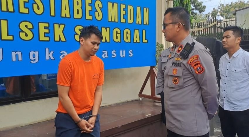 Lawan Petugas saat Pengembangan, Pencuri Motor Keluarga TNI Terpaksa Ditembak Polsek Sunggal