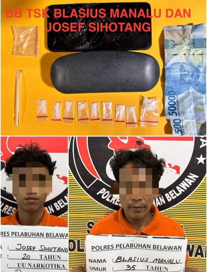 2 Pengedar Sabu  Diciduk, Kampung Narkoba Komplek UKA Terjun Kembali Digrebek
