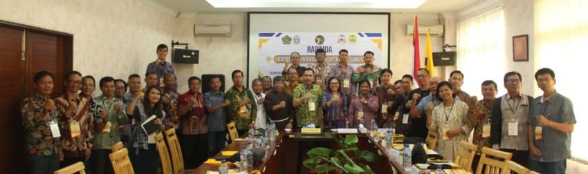Gubsu Buka Rapimda LP3KD Pesparani Katolik Sumatera Utara