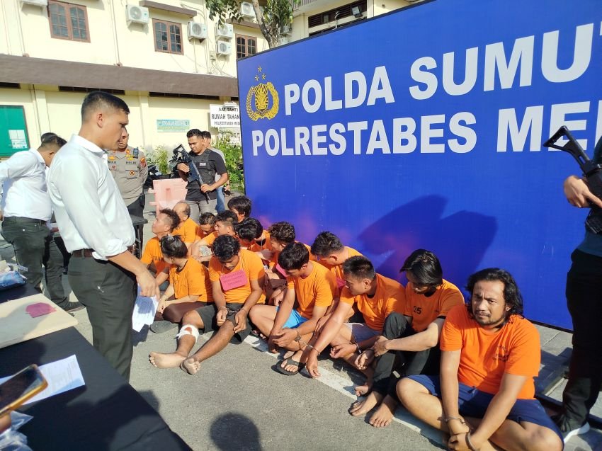 Sat Reskrim Polrestabes Medan Ungkap 9 Kasus, 4 Diantaranya Kasus Polisi Gadungan