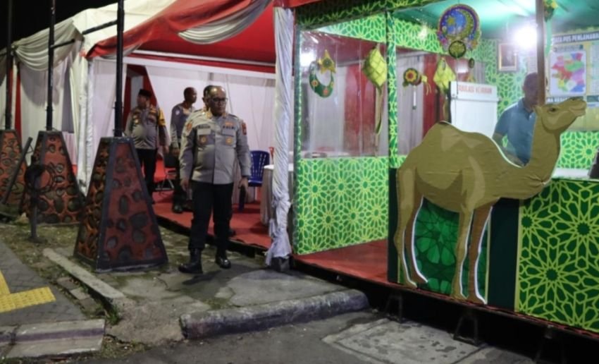 Kapolrestabes Medan Cek Pos PAM Idul Fitri 1446 H di 3 Titik Vital : Ini Dia Lokasinya