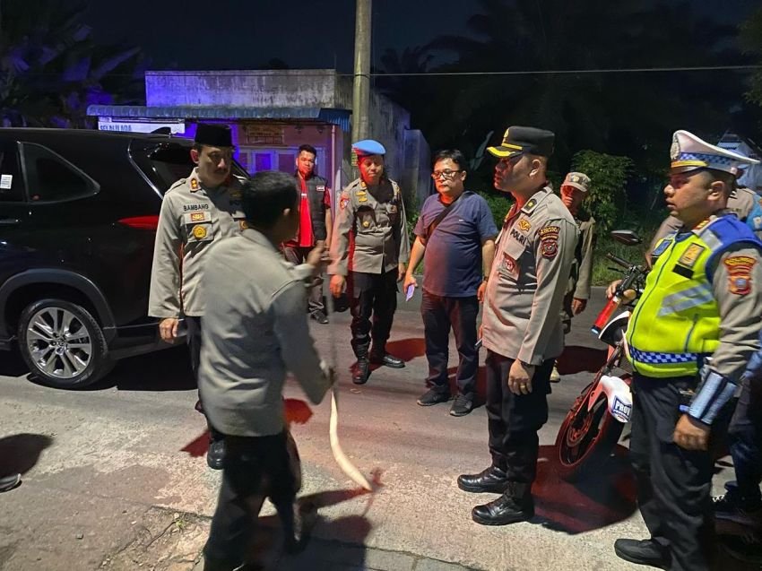 Tim Gabungan TNI-Polri Gelar Patroli Jaga Kamtibmas Selama Ramadan