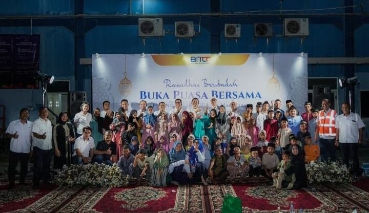 Wujudkan Profesionalisme Berlandaskan Ibadah, BNCT Santuni Anak Yatim dan Gelar Bukber