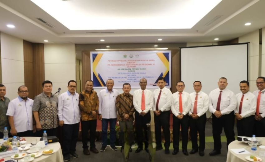 PTPN 1 Reg 1 dan PTPN IV Reg VI  Kerjasama Pengamanan Aset Negara dengan Kejati Aceh
