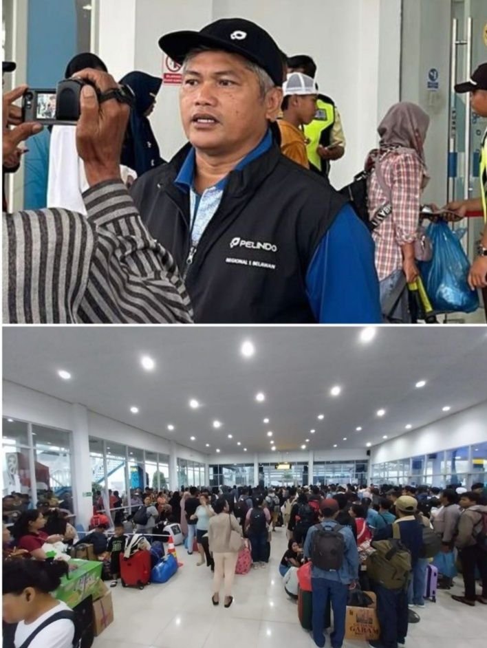 Arus Balik Lebaran 2025 di Terminal Penumpang Bandar Deli Pelabuhan Belawan, Tembus 6.937 Penumpang