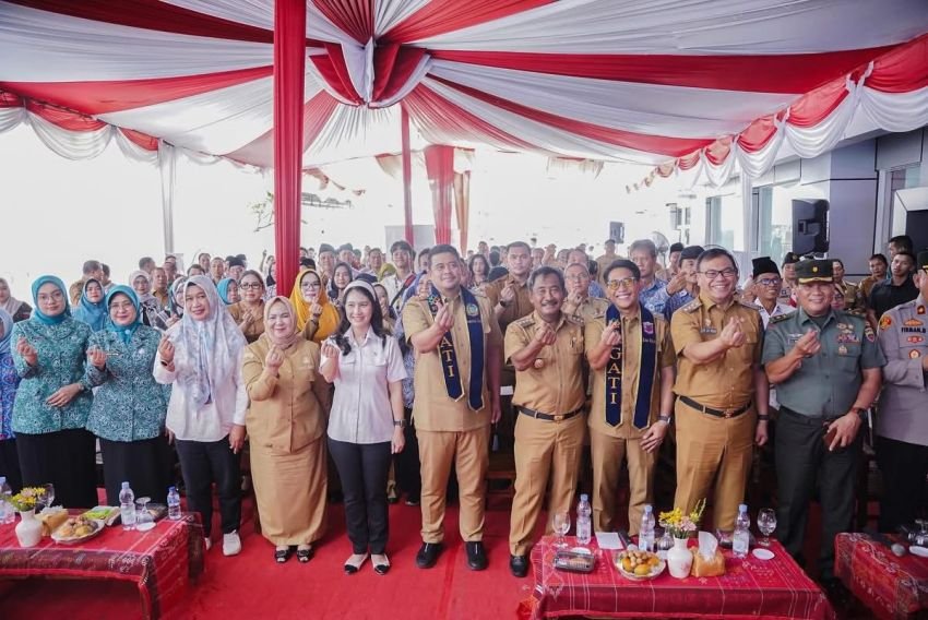 Wakil Menteri BKKBN Ratu Ayu Kunjungi Dapur Gizi Gratis di Kota Binjai