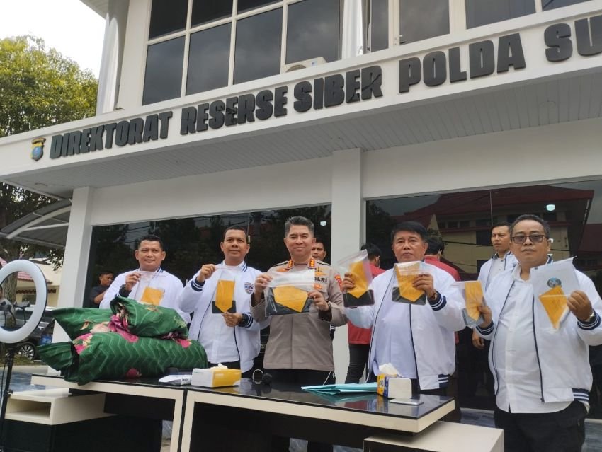 Dit Siber Poldasu Ungkap Prostitusi Live Streaming Di Kost VIP Tembung