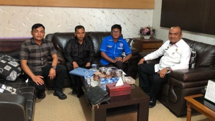 Sekda Simeulue Sambut Kunjungan Tim Safari Jurnalis Pakpak Bharat