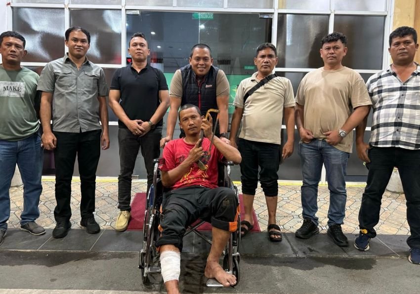 Dorr! Polsek Medan Area Tembak Pencuri Modus Bongkar Tempat Jasa Cuci Pakaian