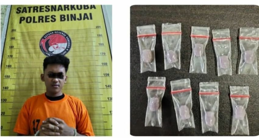 Menunggu Pembeli Dalam Mobil, Pengedar Narkoba Ditangkap Satres Narkoba Polres Binjai