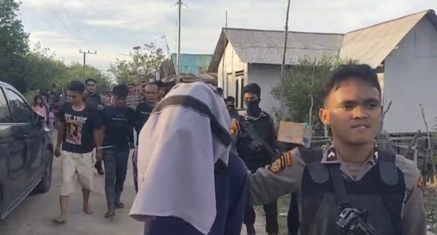 Melalui KRYD Belasan Orang Diamankan Satresnarkoba Polres Batu Bara Dalam Penggerebekan Kampung Narkoba