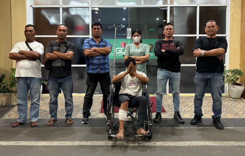 Polsek Medan Area Tembak Pencuri Motor di Pet Shop Mandala By Pass, Ini Tampang Pelaku