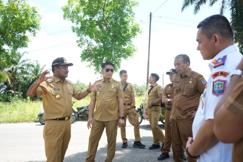Dorong Percepatan Pembangunan Infrastruktur, Wali Kota Binjai Binjai Lakukan Peninjauan Lokasi