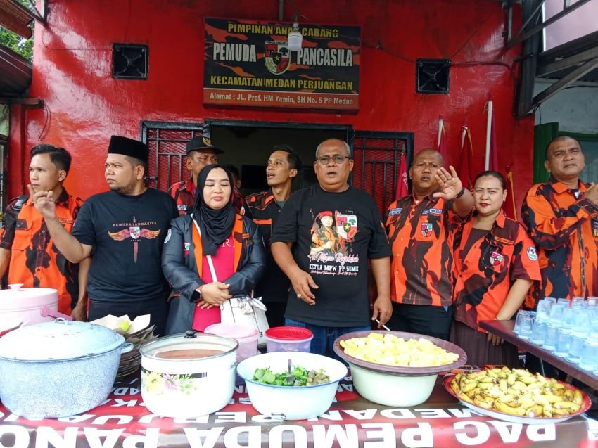 Tokoh Pemuda Kota Medan Gelar Program Makan Bergizi Gratis