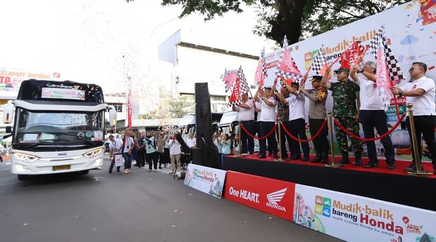 Mudik Bersama Honda, 2.572 Konsumen Setia Berlebaran di Kampung Halaman
