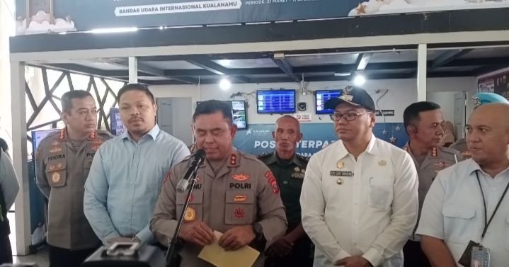 Kapoldasu Pantau Situasi Terkini Arus Balik Bandara Kualanamu, Tingkat Kriminalitas dan Laka Lantas Menurun Drastis
