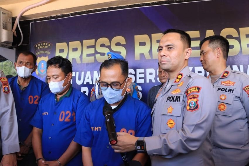 Polres Asahan Grebek Judi Sabung Ayam, Salah Seorang Pelaku Oknum Anggota DPRD