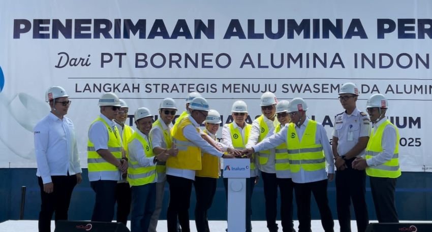 Langkah Strategi Menuju Swasembada Aluminium, INALUM Terima Pengiriman Perdana Alumina dari BAI