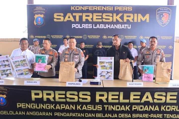 Mantan Kades di Labura Ditangkap Polisi Karena Korupsi