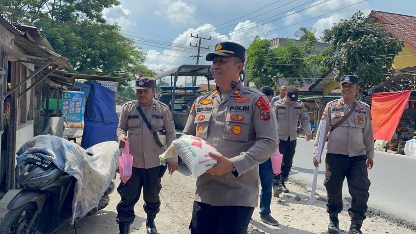 Polres Tanjung Balai Berbagi Kasih