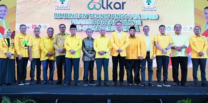 Wagub Sumut Sampaikan 4 Pesan Kepada Kader Golkar