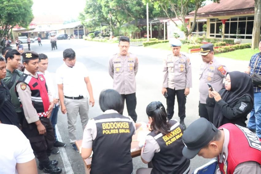 Kapolres Binjai Tindak Tegas Pelaku Narkoba