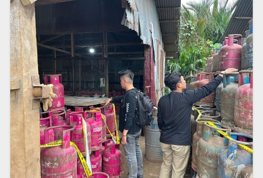 Digerebek Tim Gabungan, Bos Gudang LPG Bebas Berkeliaran Masyarakat Minta Ketegasan Penegakan Hukum