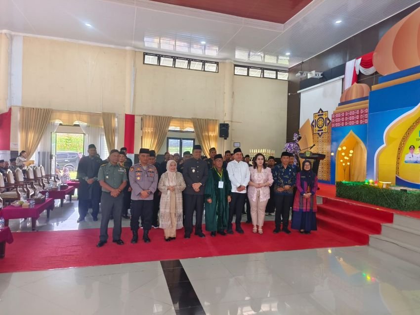 Polres Pakpak Bharat Turut Andil di  MTQ Ke XXII Tahun 2025 di Desa Cikaok