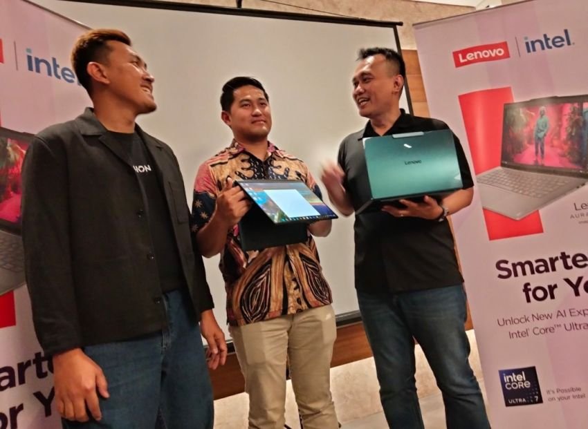 Menilik Laptop AI Hasil dengan Intel dan Kamera Bawah Layar Pertama di Dunia